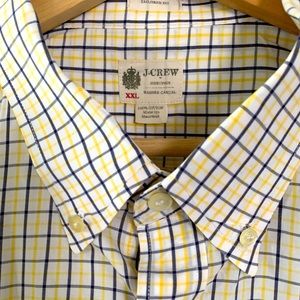 J Crew XXL Plaid Button Down